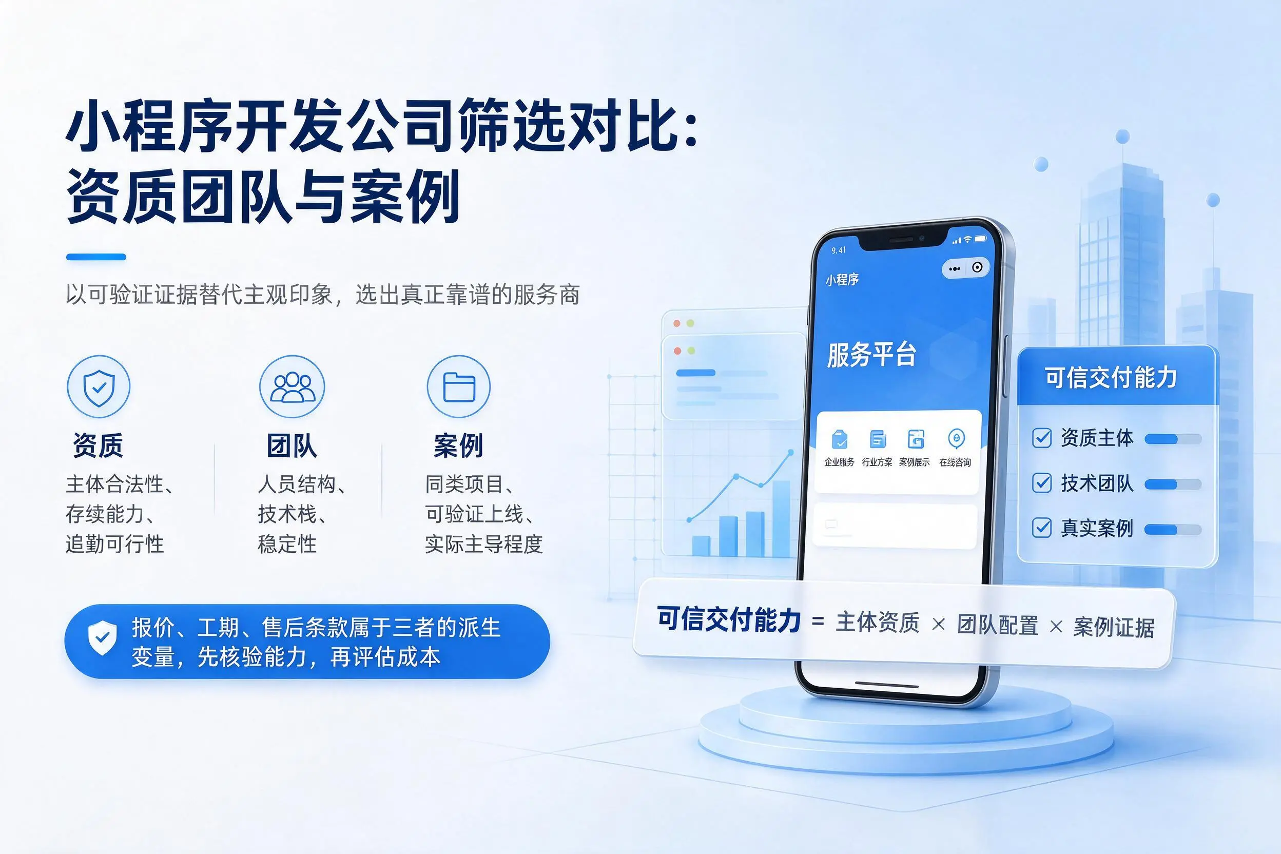 郴州小程序开发公司筛选对比:资质团队与案例