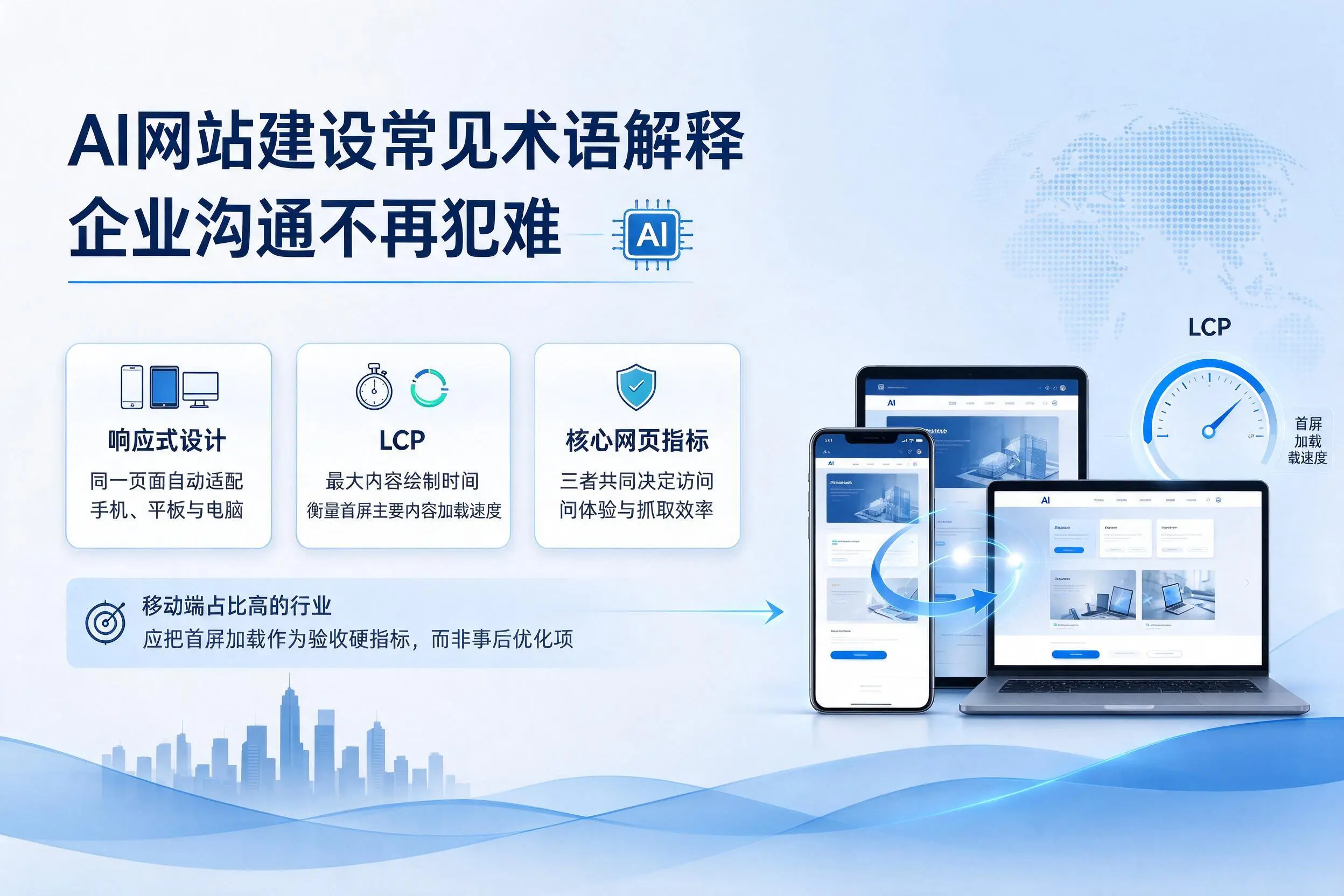AI网站建设常见术语解释,郴州企业沟通不再犯难